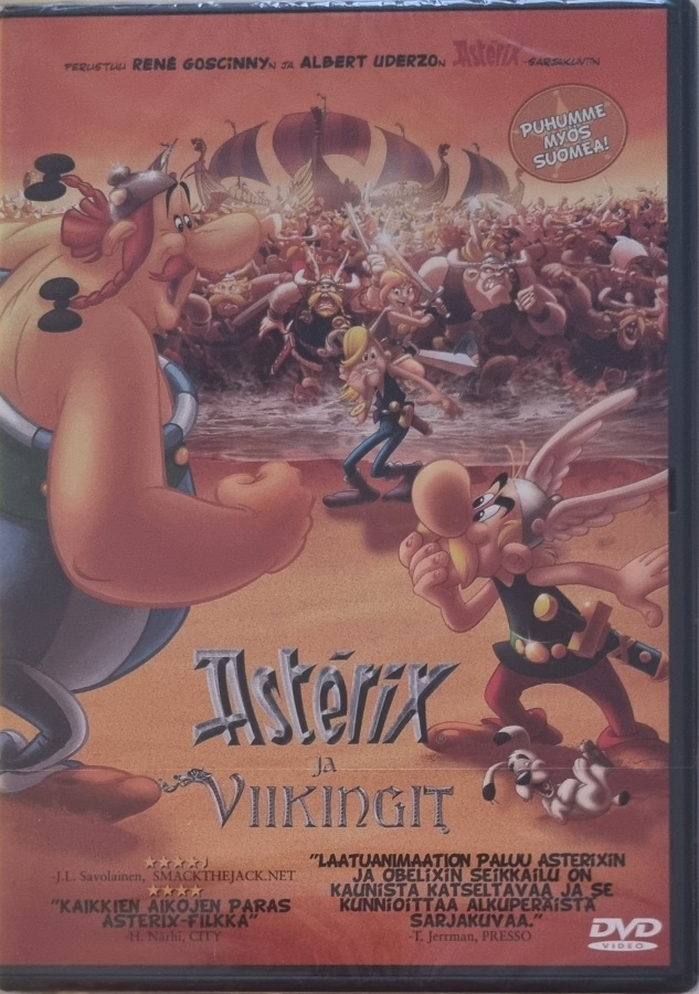 ASTERIX JA VIIKINGIT DVD
