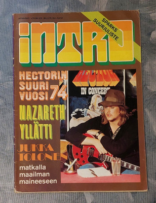 Intro 1 / 1975 - Jukka Tolonen , Hector , Nazareth , Sparks
