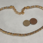 Upea vintage 21k kullattu Kanadalainen kaulakoru Gold plated - pikkukuva 3