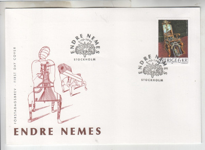 Ruotsi  FDC 1996 Endre nemes