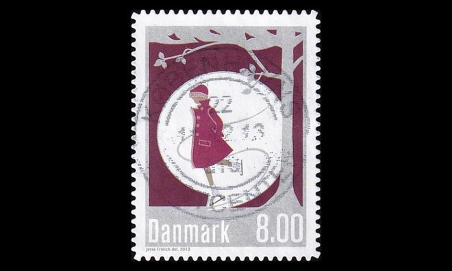Tanska 1759C o Joulu talvitunnelmia (13¾) (2013)