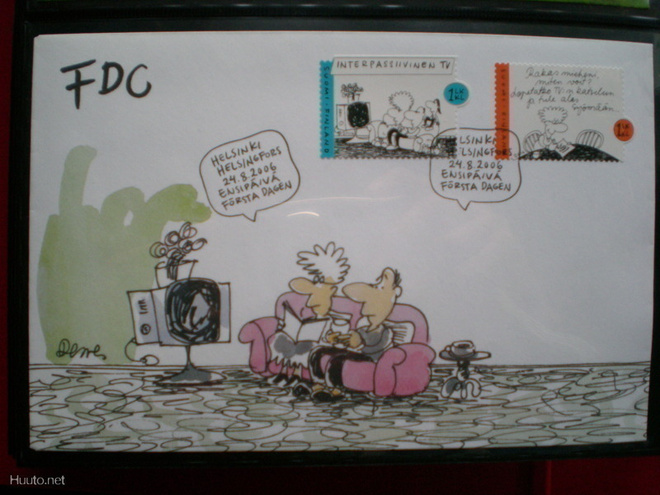 FDC Perhe-elämää 1. luokka 24.8.2006 - LaPe 1800-1801