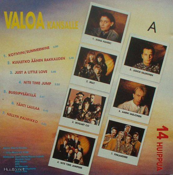 Valoa Kansalle :   14 Huippua  -  CD
