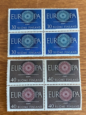 EUROOPPA 1960 PARI NELIÖT**