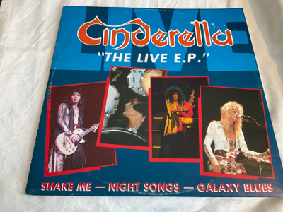 Cinderella - The Live E.P (12”)