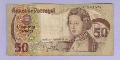 Portugali 50 Escudos v.1980 P-167