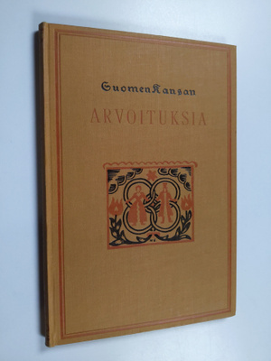Suomen kansan arvoituksia : valikoima Suomalaisen Kirjall...