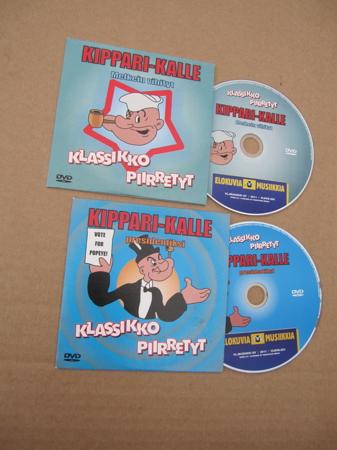 2 x KIPPARI-KALLE LEFFA POKKARIA!