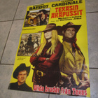 leffajuliste Texasin ärhäpussit (1971) – Bardot & Cardinale - pikkukuva 1