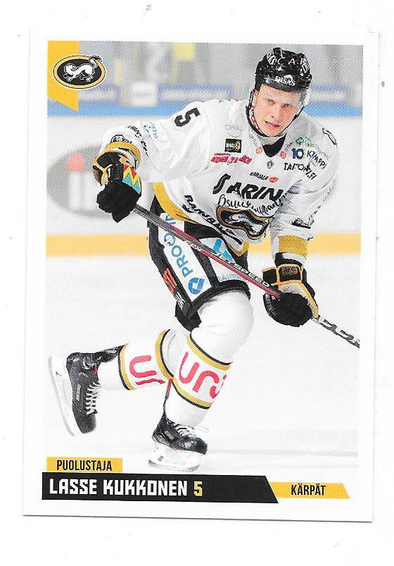 2019-20 Cardset #85 Lasse Kukkonen Kärpät