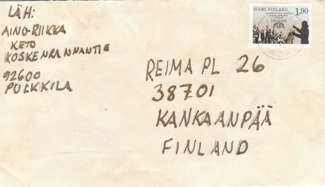 Postileima, PULKKILA