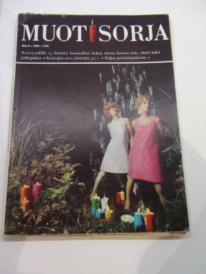 MUOTI SORJA NO, 6 1967, kaavat no 6 ja no 4 mukana