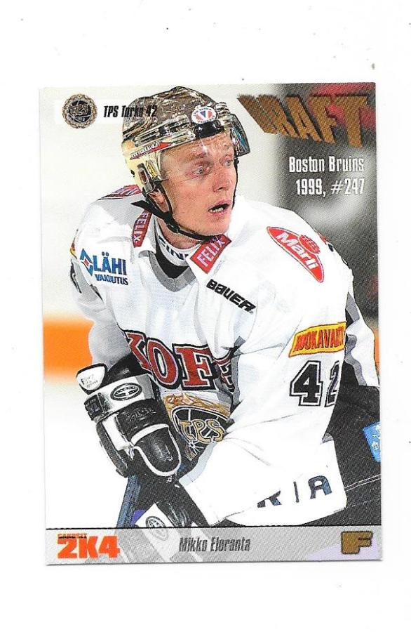 2003-04 CardSet #167 Mikko Eloranta  TPS