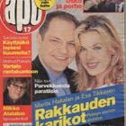 Apu n:o 17 2001 Marita & Esa. Miitta. Mikko. MM-jääkiekko. - pikkukuva 1