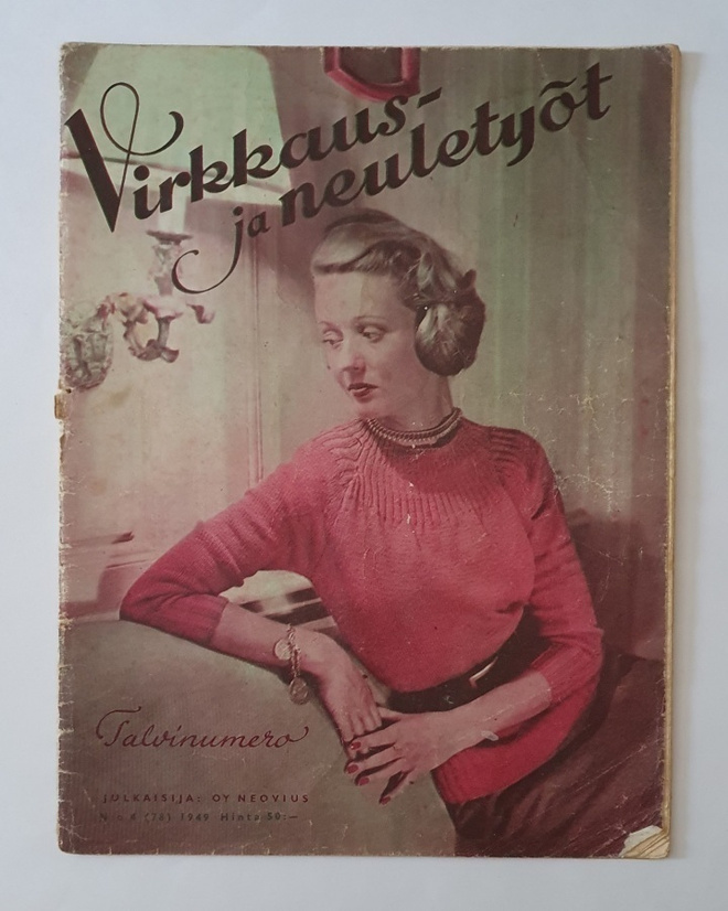Virkkaus- ja neuletyöt # 4 / 1949 – talvinumero