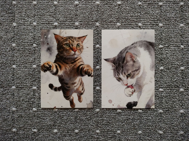 ~Kissa kortti~ 2kpl