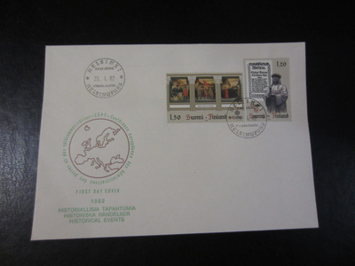 FDC 1982 Eurooppa-merkit