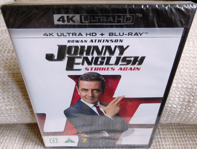 Johnny English Strikes Again 4K (muovit) [4K UHD + Blu-ray]