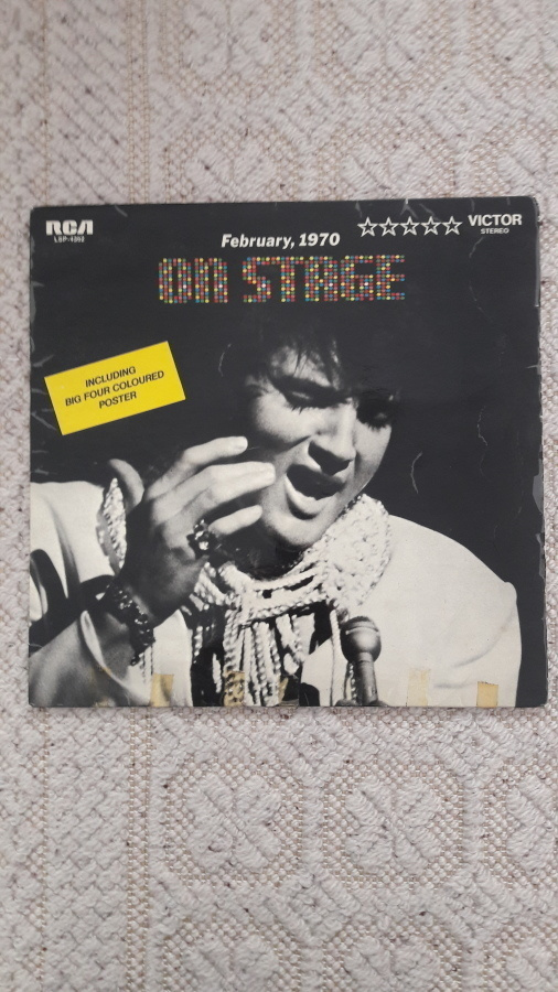Elvis Presley – On Stage, February 1970 (LP)