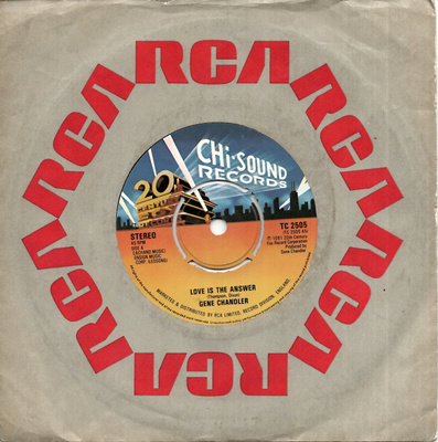 GENE CHANDLER: Love Is The Answer / I'm Attracted To    7"kk