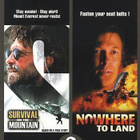 Survival On The Mountain & Nowhere To Land  -  DVD - pikkukuva 1