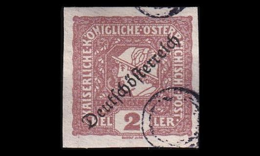 Itävalta 247 o Sanomalehtimerkki 2 H (1919)