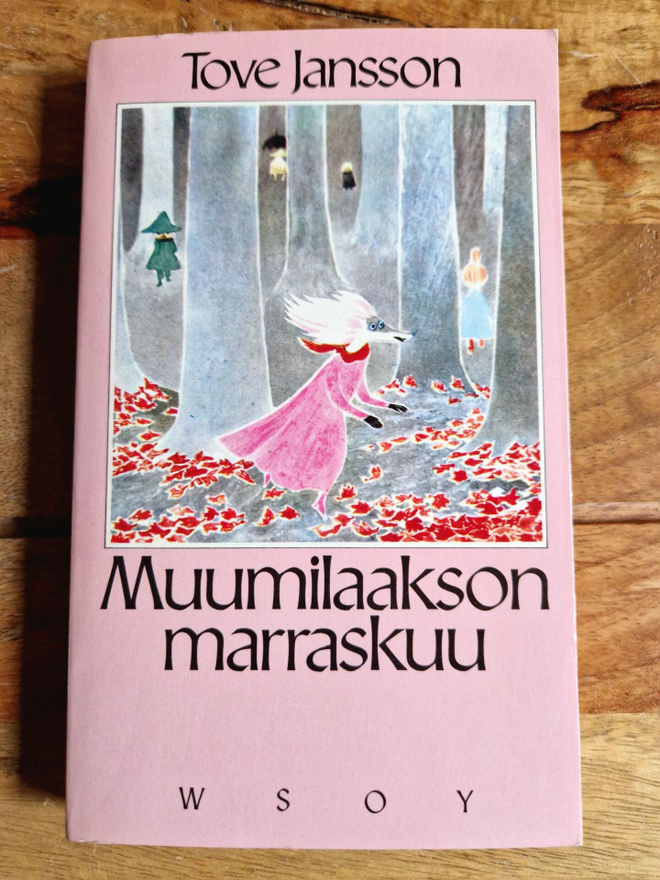 Tove Jansson.Muumilaakson Marraskuu .Seitsemäs Painos