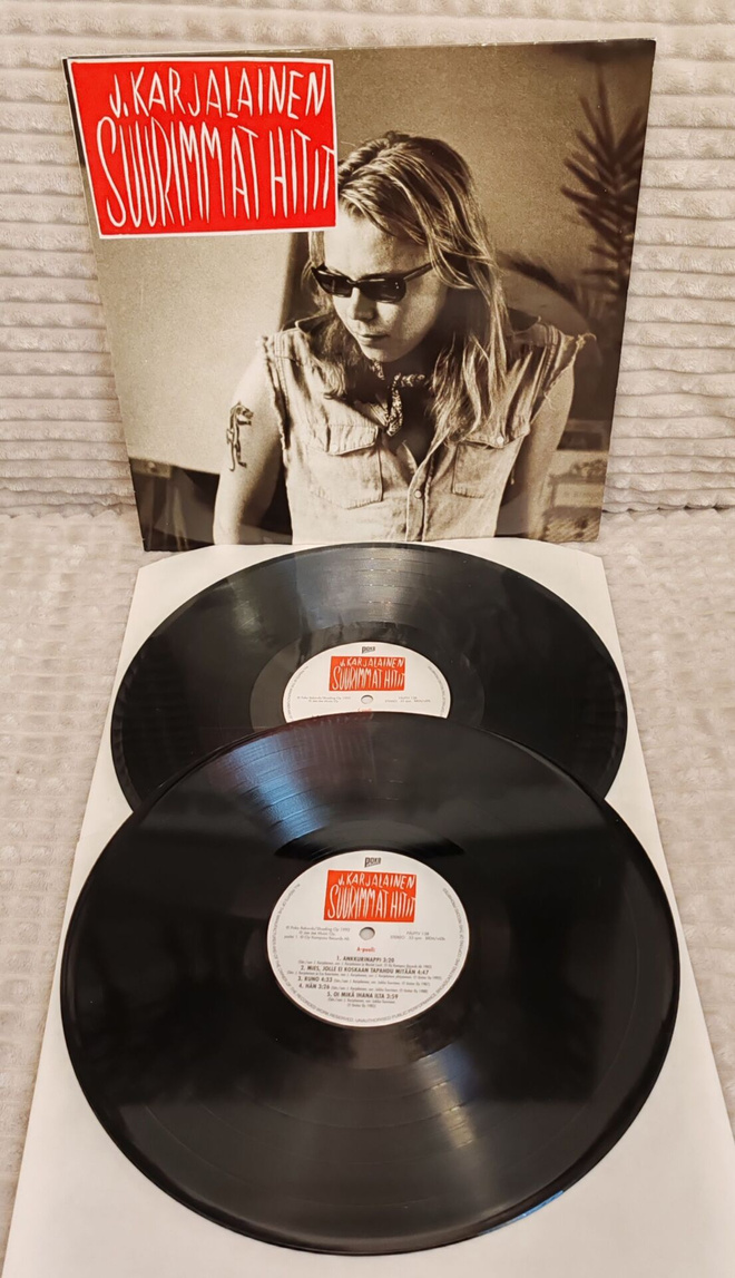 J. Karjalainen Suurimmat Hitit 1982-1992 2 x lp