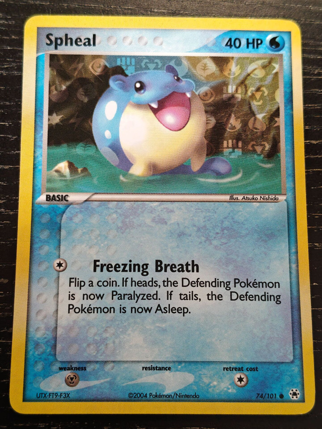 Spheal 74/101 Reverse-holo