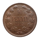 10 Penniä 1915 - Hyväkuntoinen! - pikkukuva 1