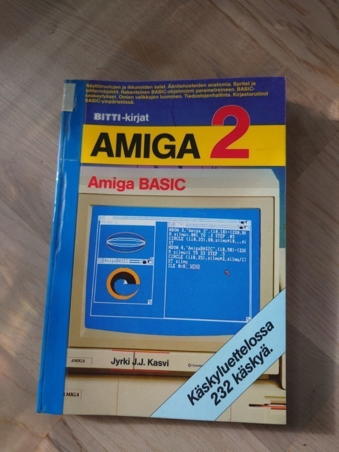 Amiga 2 amiga basic jyrki j. kasvi bitti-kirjat