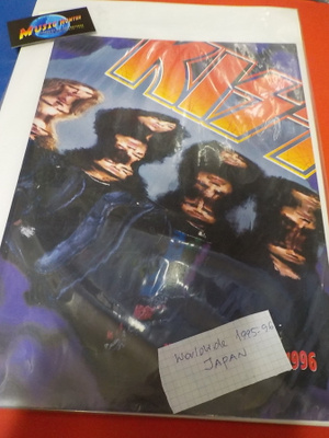 KISS WORLDWIDE 1995-1996 JAPAN KIERTUEKIRJA