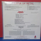 ANTHRAX - FISTFUL OF METAL EX+/EX+ UK -84 JAN 1ST PRESS LP - pikkukuva 2