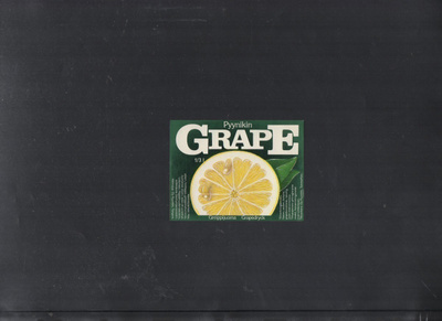 Pyynikin GRAPE Greippejuoma. Etiketti