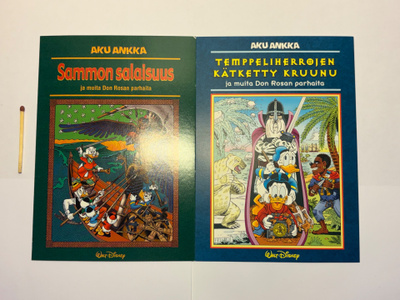 Don Rosa mainoskortit upeat