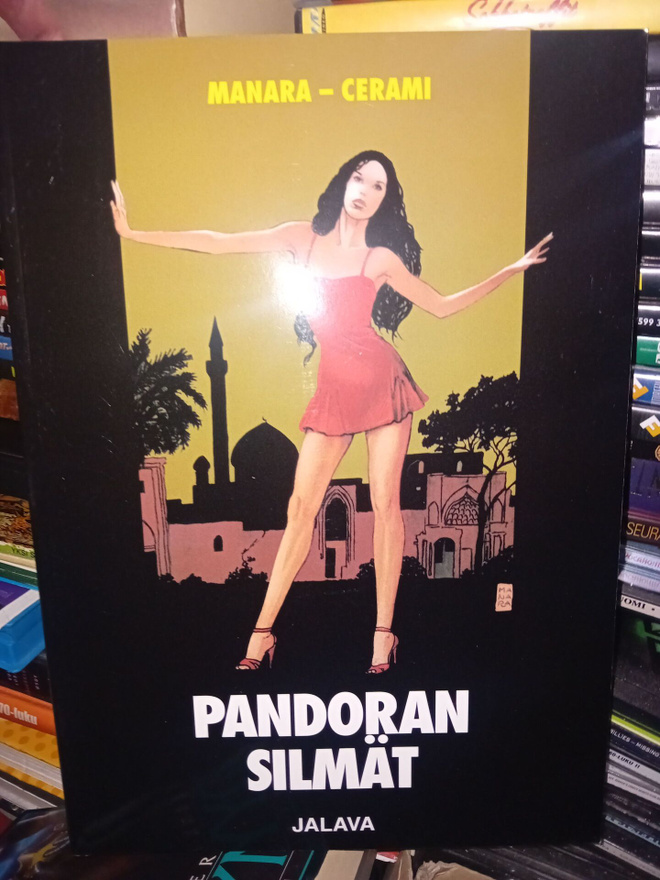 Manara - Cerami : Pandoran silmät ( SIS POSTIKULU )