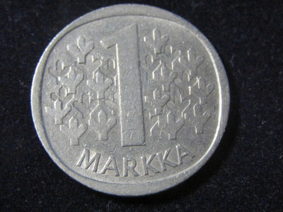 1 markka 1977