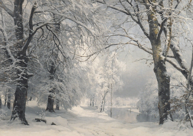 Anders Andersen-Lundby: Talvimetsä