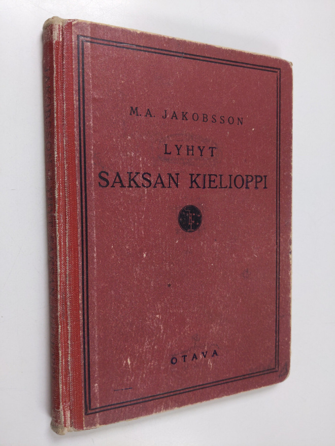 M. A. Jakobsson : Lyhyt saksan kielioppi