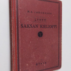 M. A. Jakobsson : Lyhyt saksan kielioppi - pikkukuva 1