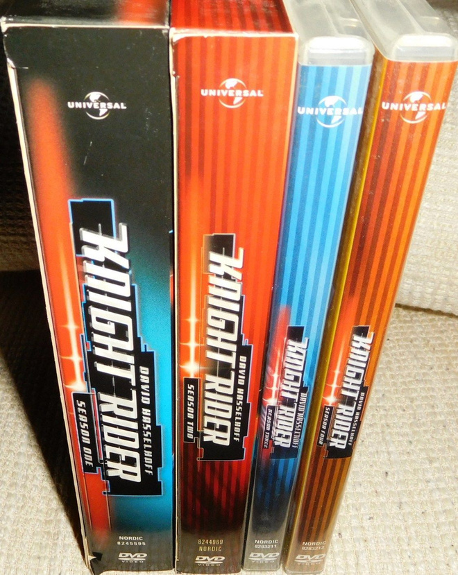 Knight Rider kausi 1-4 [26x DVD] * KOKO SARJA! *