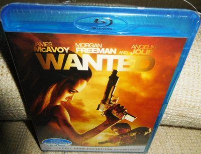 Wanted (muoveissa) Blu-ray
