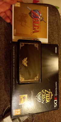 Nintendo 3DS Zelda 25th Anniversary Limited Edition CIB + Oc