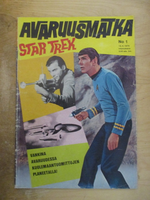 AVARUUSMATKA STAR TREK 1974 1