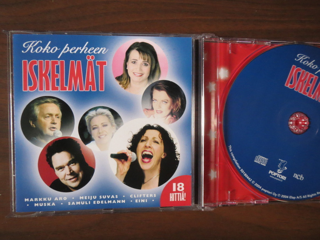 Koko perheen iskelmät CD