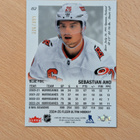 2024-25 Fleer Ultra Sebastian Aho Blue Foil /399 - pikkukuva 2