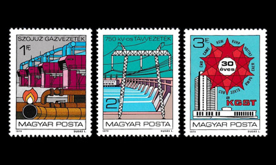 Unkari 3351-3 ** COMECON 30v (1979)