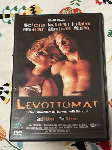 LEVOTTOMAT - DVD "KUN MIKÄÄN EI TUNNU MILTÄÄN..."