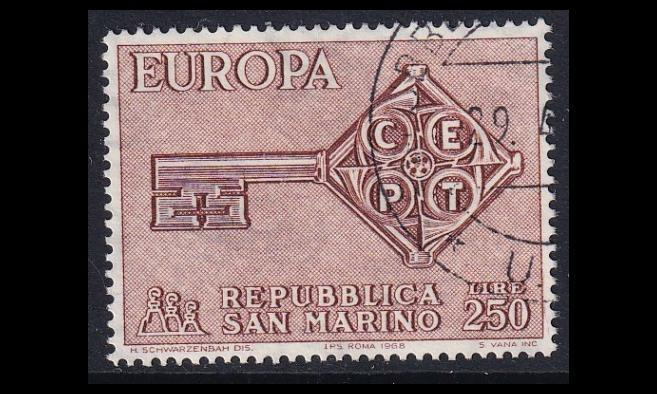San Marino 913 o Europa (1968)