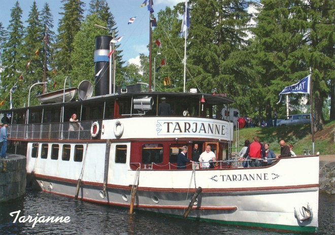 s/s TARJANNE - laivakortti